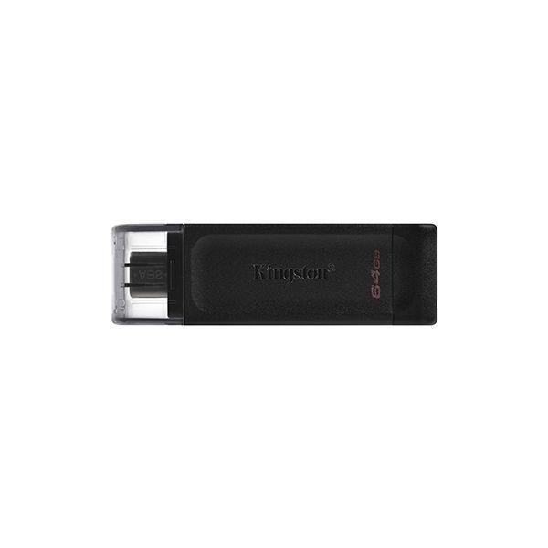 USB-C Флешка 64 ГБ Kingston DataTraveler 70 USB-C, Черный в Шымкенте от производителей  с доставкой по Казахстану