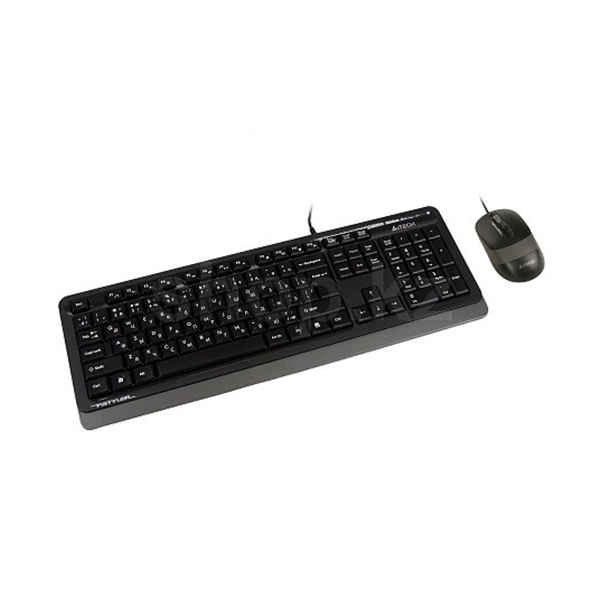 Клавиатура+мышь A4tech Fstyler F1010-GREY Fstyler USB