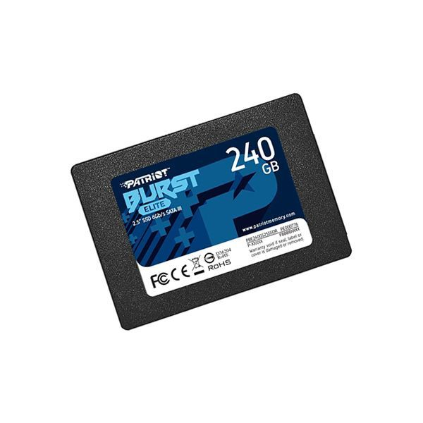 Твердотельный накопитель (SSD) Patriot Burst Elite PBE240GS25SSDR 240 ГБ 2.5 в Шымкенте от производителей  с доставкой по Казахстану