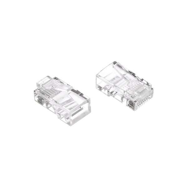 Коннектор RJ-45 Cablexpert LC-PTU-01/10, упаковка,Connector Cat.5, for UTP, (в пакете 10 штук) в Шымкенте от производителей  с доставкой по Казахстану