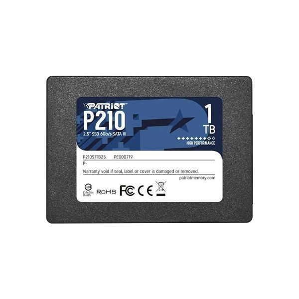 Твердотельный накопитель (SSD) Patriot P210 P210S1TB25 1 ТБ 2.5 в Шымкенте от производителей  с доставкой по Казахстану