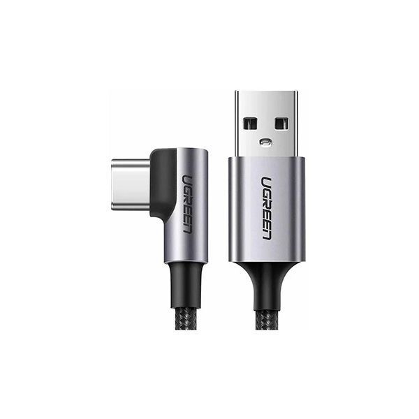 Кабель UGREEN US284 Angled USB AM to USB Type C Cable Angled 1m в Шымкенте от производителей  с доставкой по Казахстану