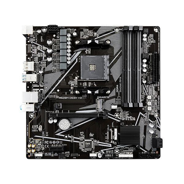 Материнская плата Gigabyte A520M DS3H V2 AMD