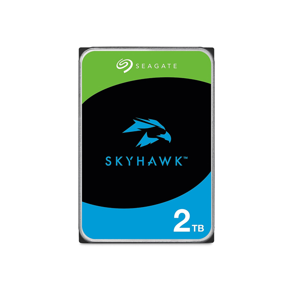 Жесткий диск для видеонаблюдения 2Tb Seagate SkyHawk SATA3 3.5" 256Mb ST2000VX012