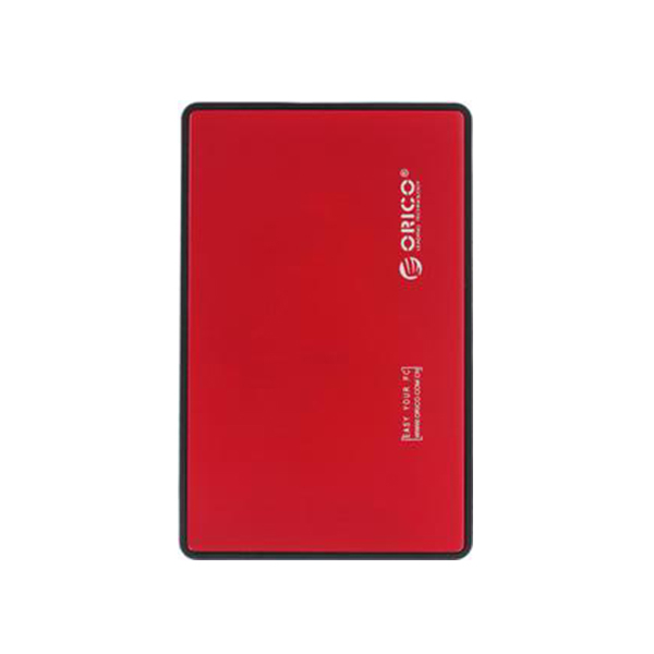 Внешний корпус HDD 2.5" ORICO 2588US3-V1-RD-EP <USB3.0, SATA III, кабель 60см, до 2ТБ, RED> в Шымкенте от производителей  с доставкой по Казахстану