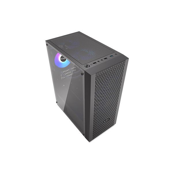 Корпус PCCooler MA100 MESH BK черный в Шымкенте от производителей  с доставкой по Казахстану