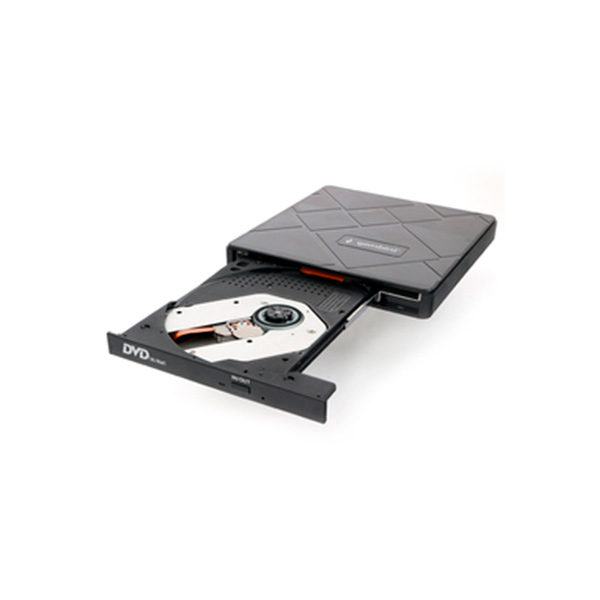 Оптический привод Gembird DVD-USB-04 DVD±R/RW/RAM, Черный, серый box