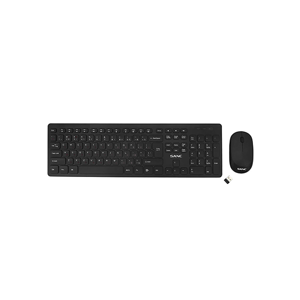 Клавиатура и мышь, USB, Sanc SI-2295+9806, Черный в Шымкенте от производителей  с доставкой по Казахстану