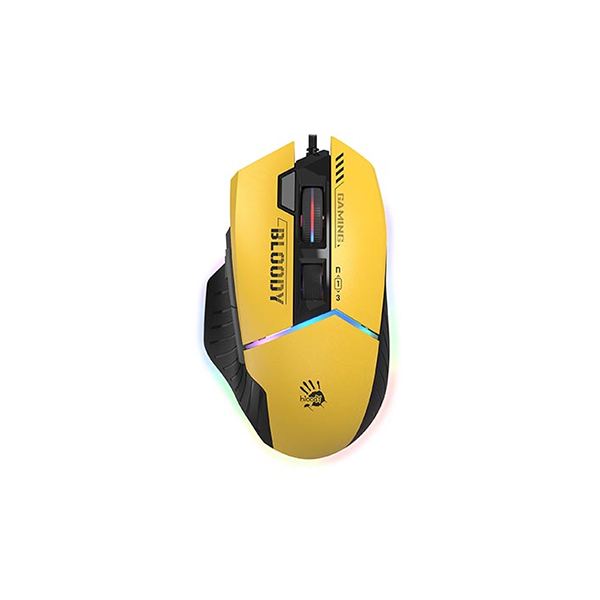 Мышь Bloody W95-Max Sports Lime, Желтый, USB