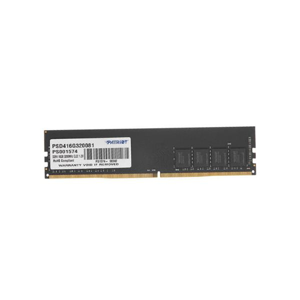 Оперативная память Patriot DDR4 16 ГБ 3200 МГц (PSD416G320081) в Шымкенте от производителей  с доставкой по Казахстану