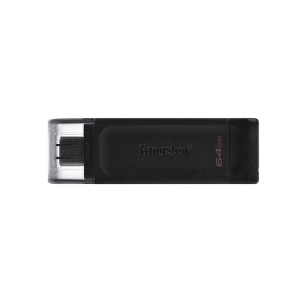 USB Флешка 64 ГБ Kingston Data Traveler 70 USB 3.2, Черный в Шымкенте от производителей  с доставкой по Казахстану