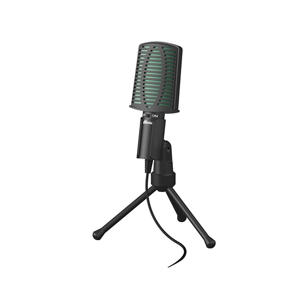 Микрофон Ritmix RDM-126 черный-зеленый в Шымкенте от производителей  с доставкой по Казахстану