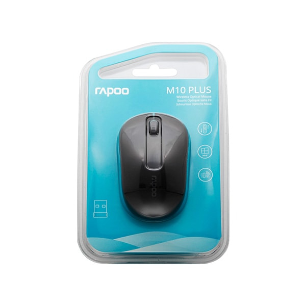 Мышь Rapoo M-10 Plus, Черный, USB в Шымкенте от производителей  с доставкой по Казахстану