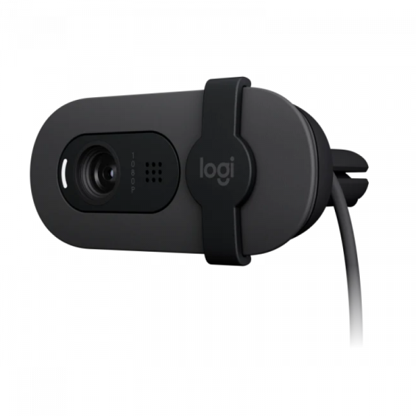 Веб-камера LOGITECH Brio 100 Full HD Webcam - GRAPHITE - USB в Шымкенте от производителей  с доставкой по Казахстану