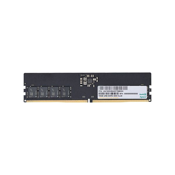 Оперативная память Apacer Pather DDR5 16 ГБ 4800 МГц (FL.16G2A.PTH) в Шымкенте от производителей  с доставкой по Казахстану