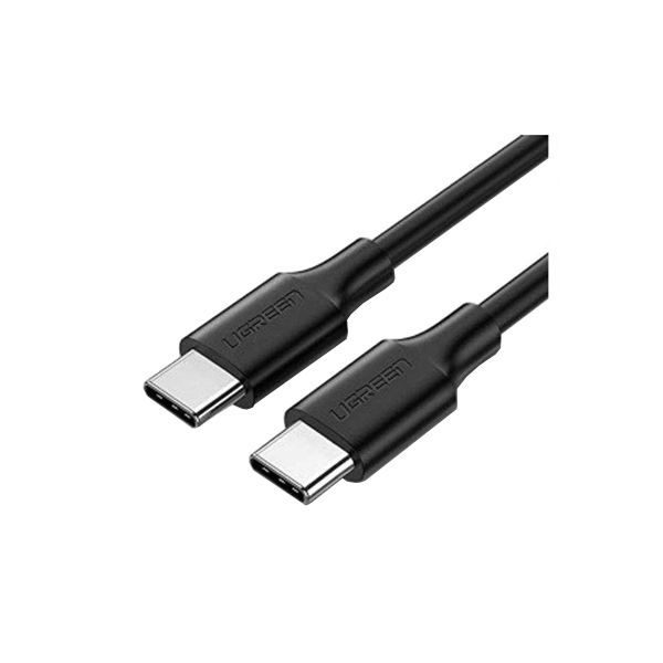 Кабель UGREEN US286 USB 2.0 Type C to Type C Cable Nickel Plating 1m (Black)  в Шымкенте от производителей  с доставкой по Казахстану