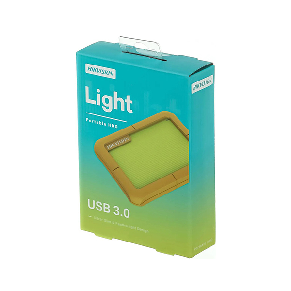 Внешний жесткий диск Hikvision T30,HS-EHDD-T30/2T/GREEN, 2 TB ,HDD USB USB 3.0, green