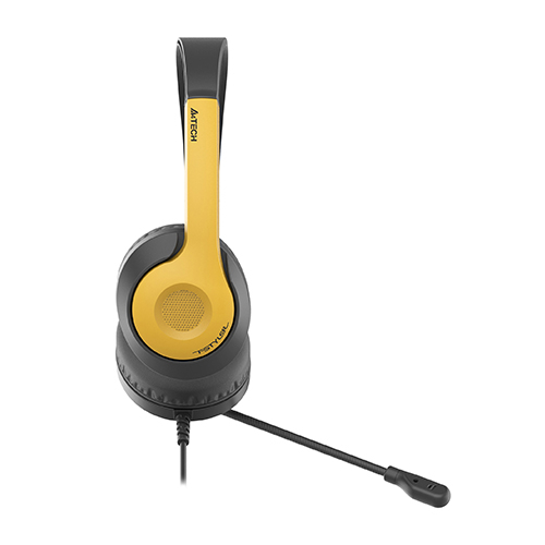 Наушники с микрофоном A4Tech FH100U Bumblebee, Желтый, Черный в Шымкенте от производителей  с доставкой по Казахстану