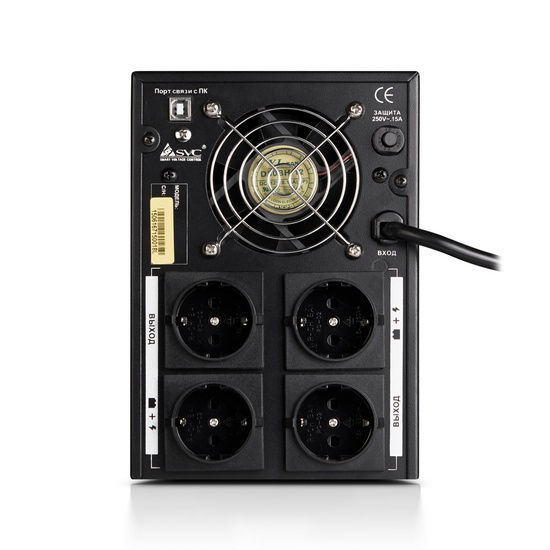 ИБП SVC V-3000-F-LCD, Black в Шымкенте от производителей  с доставкой по Казахстану