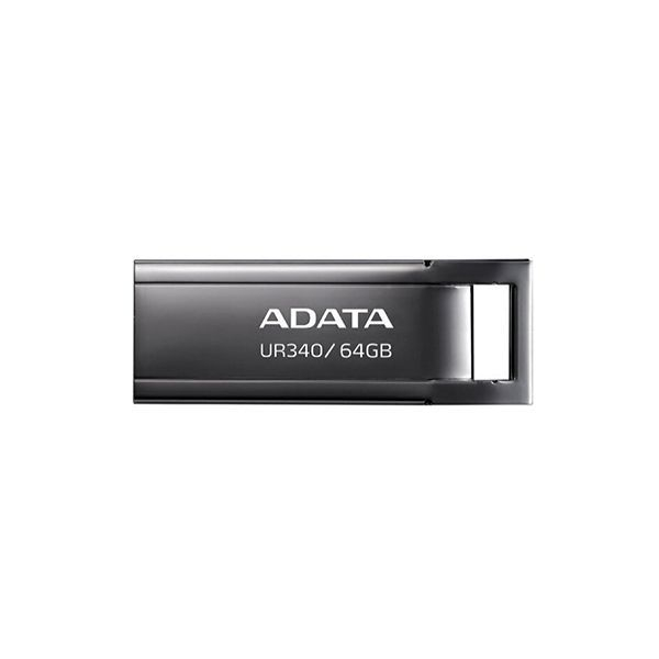 USB Флешка 64 ГБ ADATA AROY-UR340-64GBK USB, Черный в Шымкенте от производителей  с доставкой по Казахстану