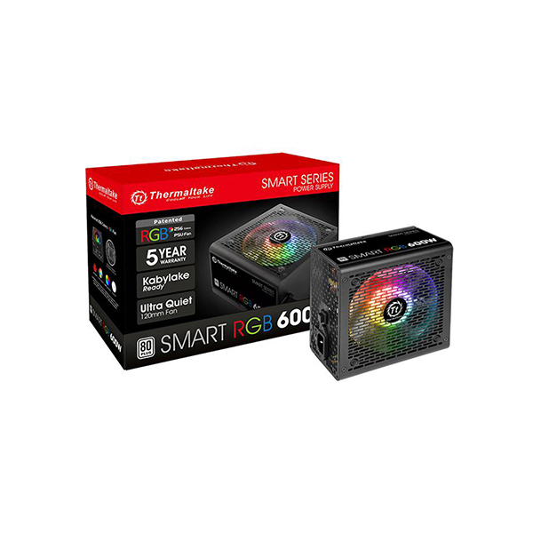 Блок питания Thermaltake Smart RGB 600W в Шымкенте от производителей  с доставкой по Казахстану