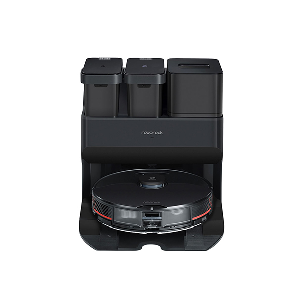 Робот-пылесос Roborock S7 MaxV Ultra с Док-станцией (EWFD01HRR/EWFD02HRR) Черный