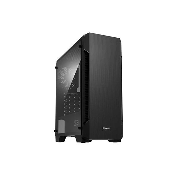 Компьютерный корпус Zalman S3 Black без Б/П в Шымкенте от производителей  с доставкой по Казахстану