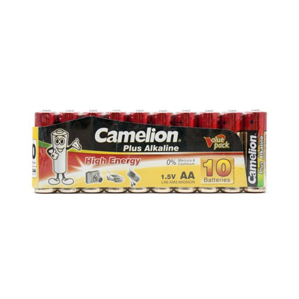 Батарейка CAMELION LR6-SP10-DA Plus Alkaline (2700 mAh)