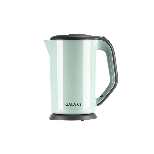 Чайник электрический с двойными стенками GALAXY GL0330, 2000Вт, Объем 1,7 л, 220В/50Гц Салатовый в Шымкенте от производителей  с доставкой по Казахстану