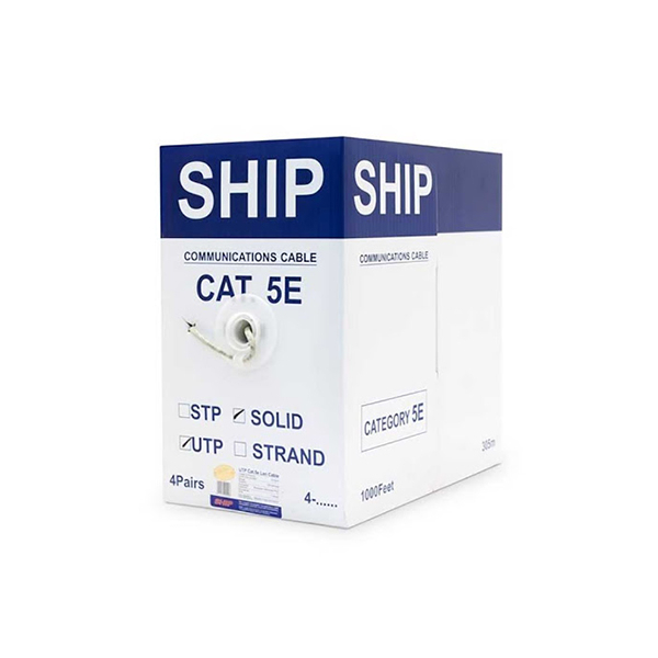 Кабель сетевой SHIP Неэкранированный (UTP) 5e 305м (бухта), D225-P  в Шымкенте от производителей  с доставкой по Казахстану
