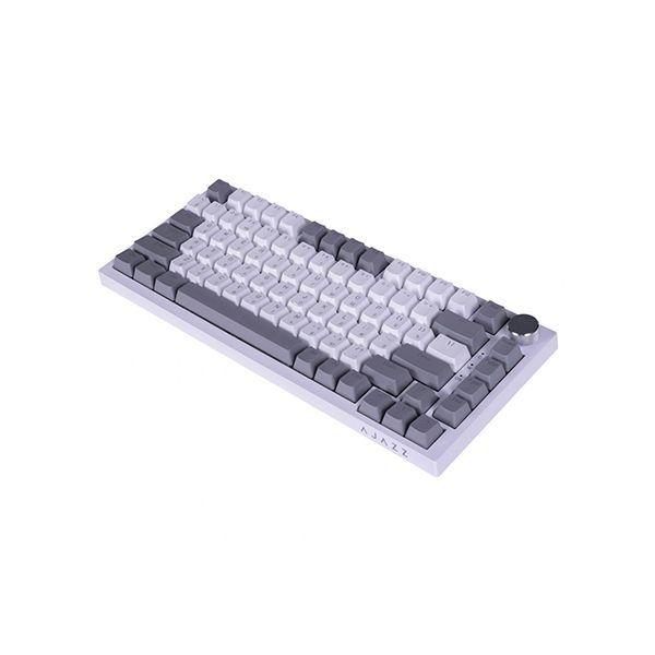 Клавиатура Ajazz AK820-AS Red Switch Белый в Шымкенте от производителей  с доставкой по Казахстану