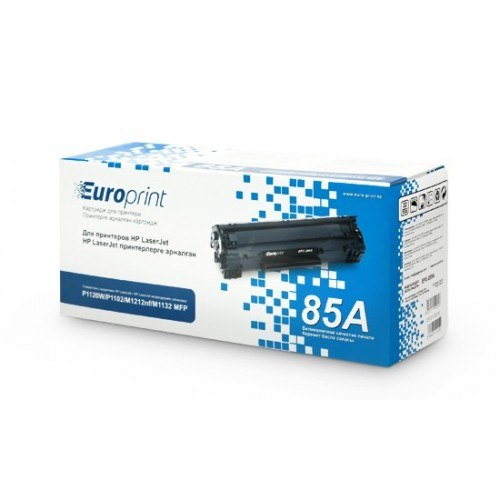 Картридж, Europrint, EPC-CE285A, Для принтеров HP LaserJet P1102/M1132/M1212, 1600 страниц. в Шымкенте от производителей  с доставкой по Казахстану