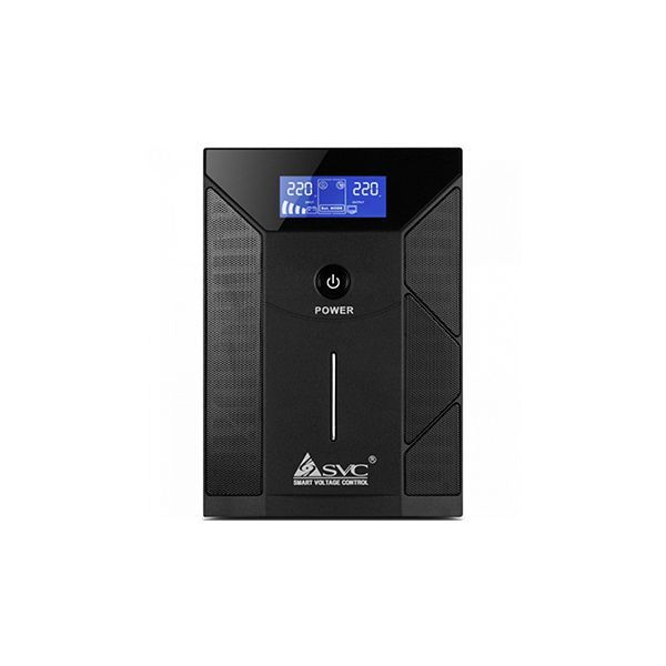 ИБП SVC V-3000-F-LCD, Black в Шымкенте от производителей  с доставкой по Казахстану