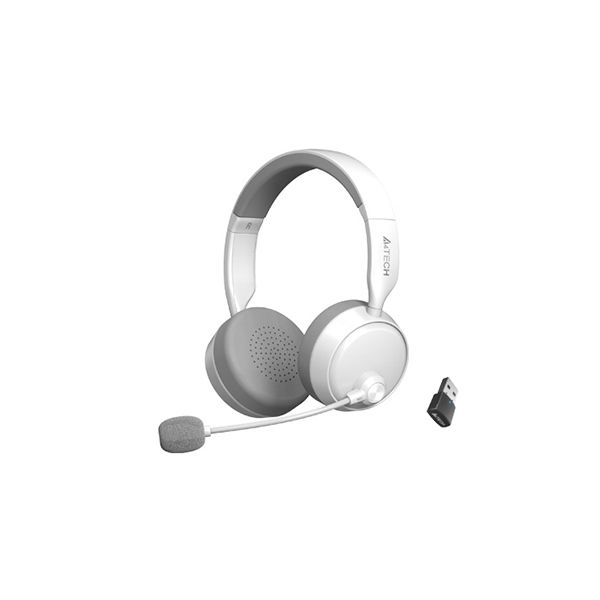 Наушники с микрофоном A4Tech Fstyler BH235 White, Белый (+адаптер) в Шымкенте от производителей  с доставкой по Казахстану