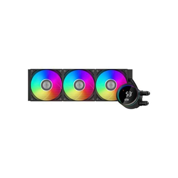 Водяное охлаждение для CPU PCCooler DA360 Pro ARGB BK TDP 300W LGA Intel/AMD Black DA360 Pro ARGB BK в Шымкенте от производителей  с доставкой по Казахстану
