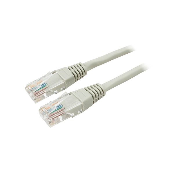 Патч-корд Cablexpert PP10-5M, серый ,Cable Patch cordUTP 5e-Cat 5 m в Шымкенте от производителей  с доставкой по Казахстану