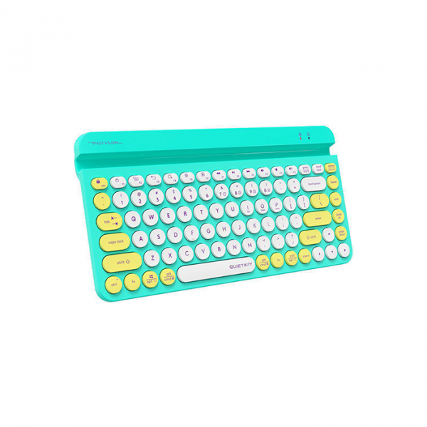 Клавиатура A4Tech FBK30-Avocado Fstyler (Анг/Рус, Беспроводное, Мятный) в Шымкенте от производителей  с доставкой по Казахстану