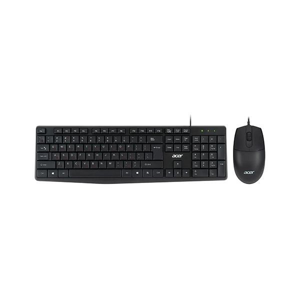 Клавиатура + мышь Acer OMW141 клав:черный мышь:черный USB в Шымкенте от производителей  с доставкой по Казахстану