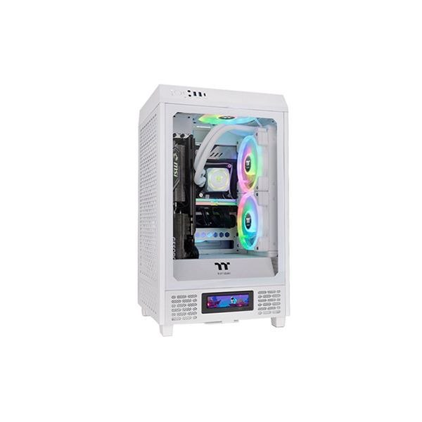 Компьютерный корпус Thermaltake The Tower 200 Snow без Б/П в Шымкенте от производителей  с доставкой по Казахстану