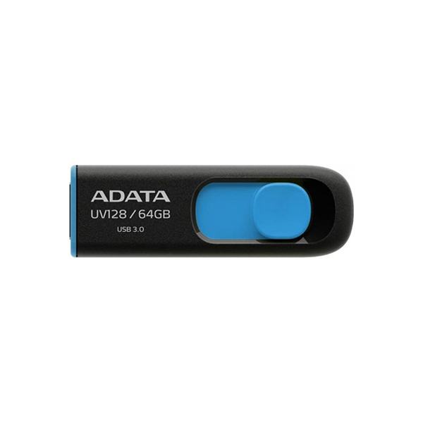 USB-накопитель ADATA AUV128-64G-RBE 64GB Черный в Шымкенте от производителей  с доставкой по Казахстану