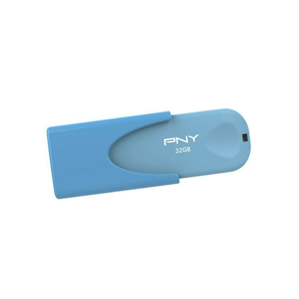 USB флеш-накопитель PNY 32 Gb P-FD32GAT4 CB-RB Attache 4 USB 2.0 (Color edition