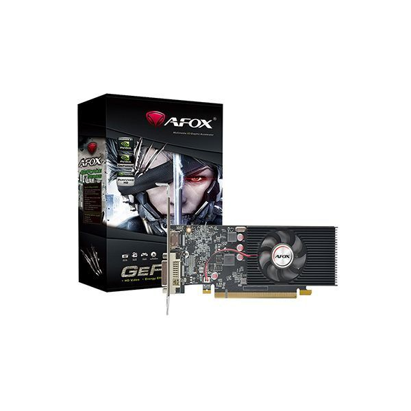 Видеокарта AFOX GT1030 (GDDR4 4 ГБ, 64 Бит, 2100 МГц, DVI-D, HDMI, AF1030-4096D4L5) в Шымкенте от производителей  с доставкой по Казахстану