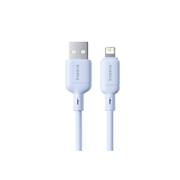 Интерфейсный кабель Baseus Silky USB to iP 2.4A 1m Galaxy Blue (P10377702313-00) в Шымкенте от производителей  с доставкой по Казахстану