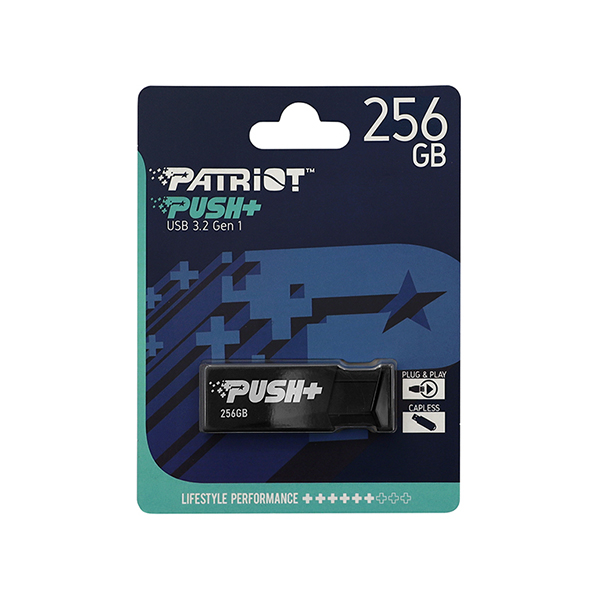 USB Флешка 256 ГБ Patriot PSF256GPSHB32U USB 3.2, Черный