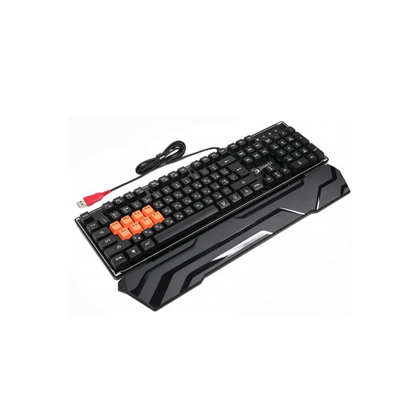 Клавиатура игровая Bloody B3370R <USB, 8-механических кнопок с оптическими переключателями>