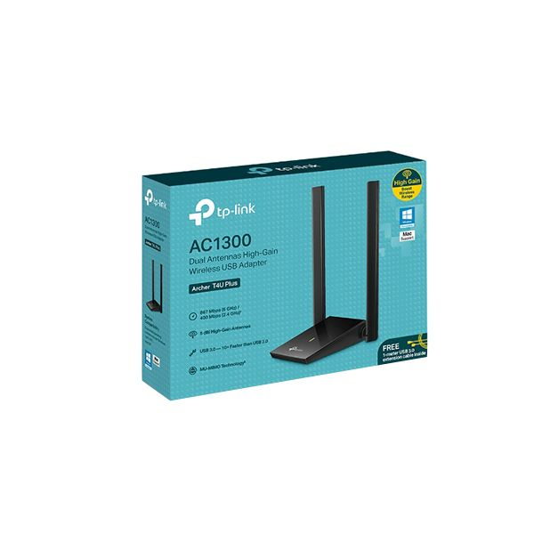 USB-адаптер TP-Link Archer T4U Plus в Шымкенте от производителей  с доставкой по Казахстану