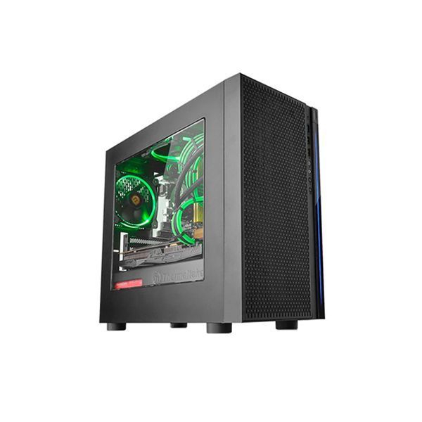 Компьютерный корпус Thermaltake Versa H18 без Б/П в Шымкенте от производителей  с доставкой по Казахстану