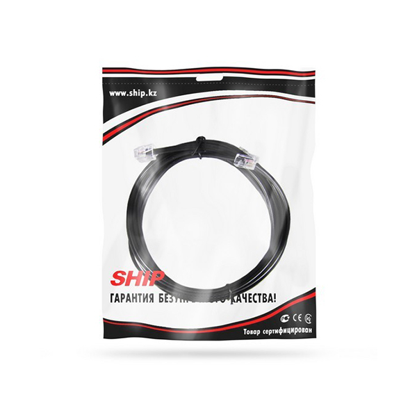 Патч-корд Bit Неэкранированный (UTP) 3е 5 м, RJ-11 в Шымкенте от производителей  с доставкой по Казахстану