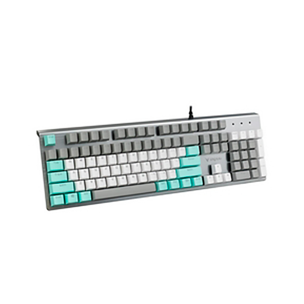 Клавиатура Rapoo V530 (Анг/Рус, Проводное, Серый) в Шымкенте от производителей  с доставкой по Казахстану