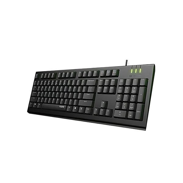 Клавиатура Rapoo NK1900 (Анг/Рус, Проводное, Черный) в Шымкенте от производителей  с доставкой по Казахстану
